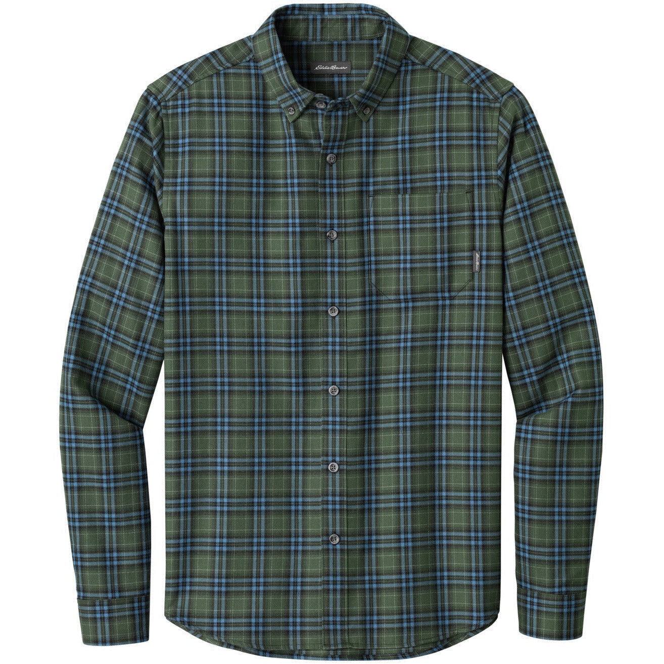 Eddie Bauer® Long Sleeve Favorite Flannel Plaid Shirt