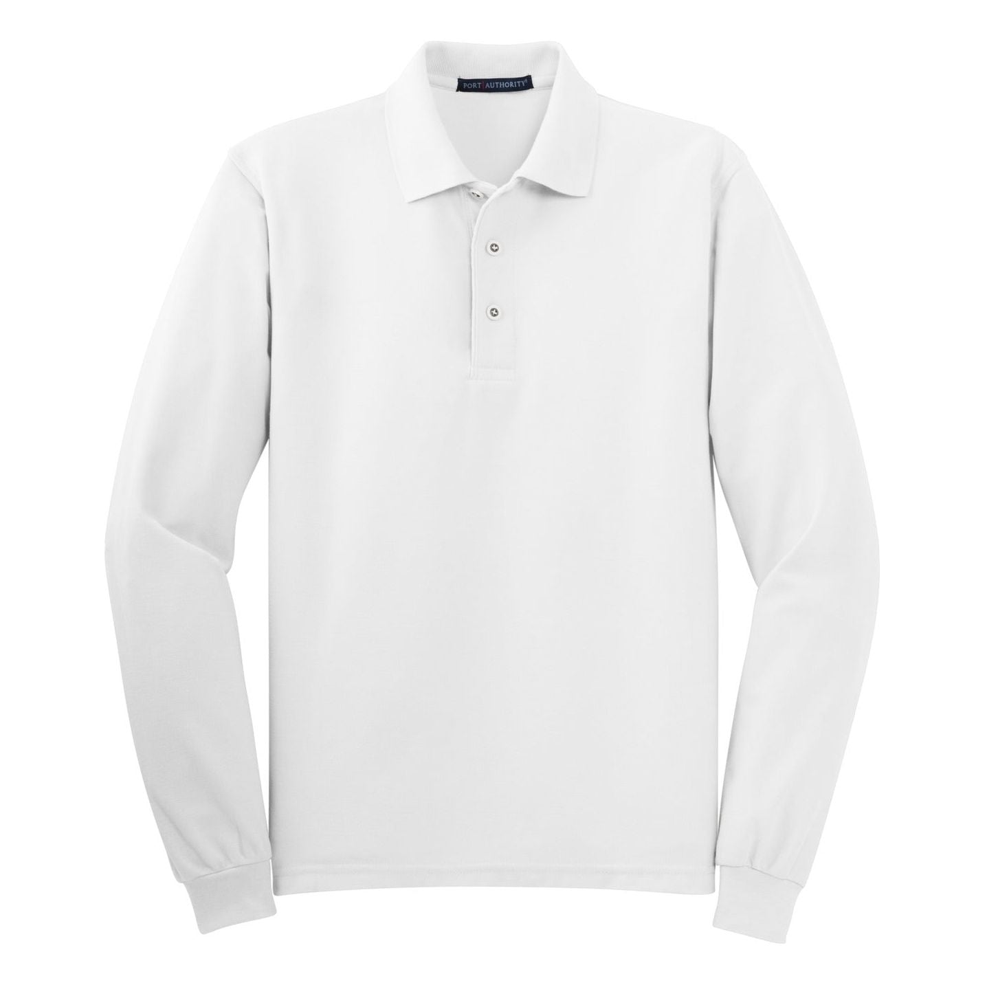 Port Authority® Silk Touch™ Long Sleeve Polo