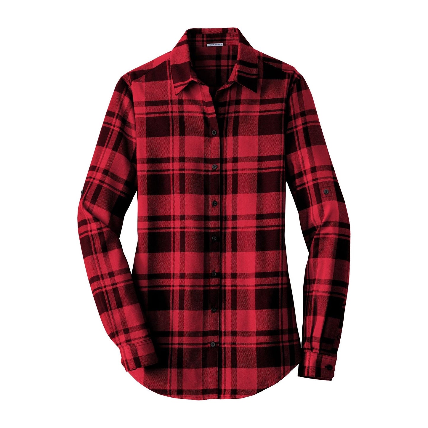 Port Authority Ladies Plaid Flannel Tunic