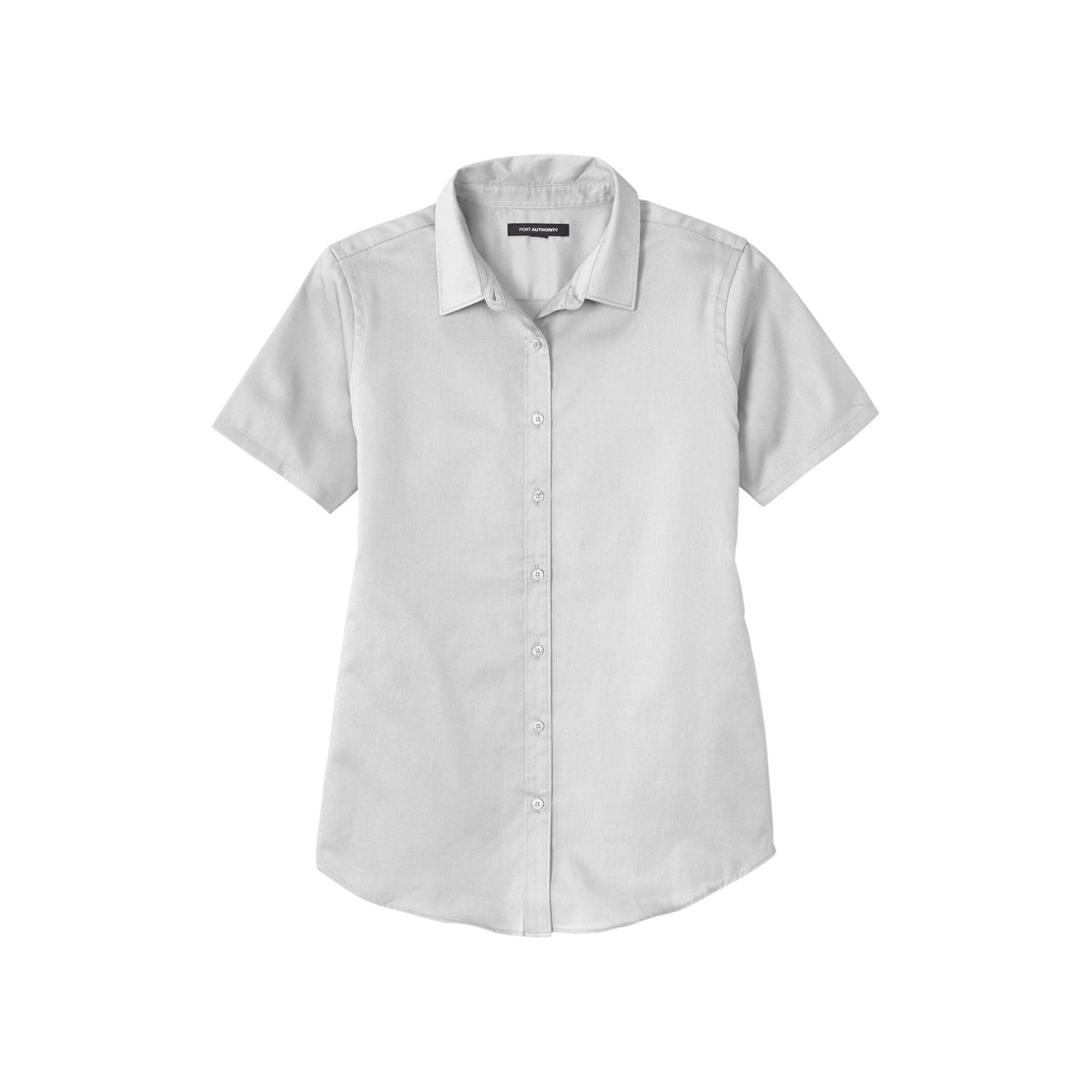 Port Authority® Ladies Short Sleeve SuperPro React®Twill Shirt