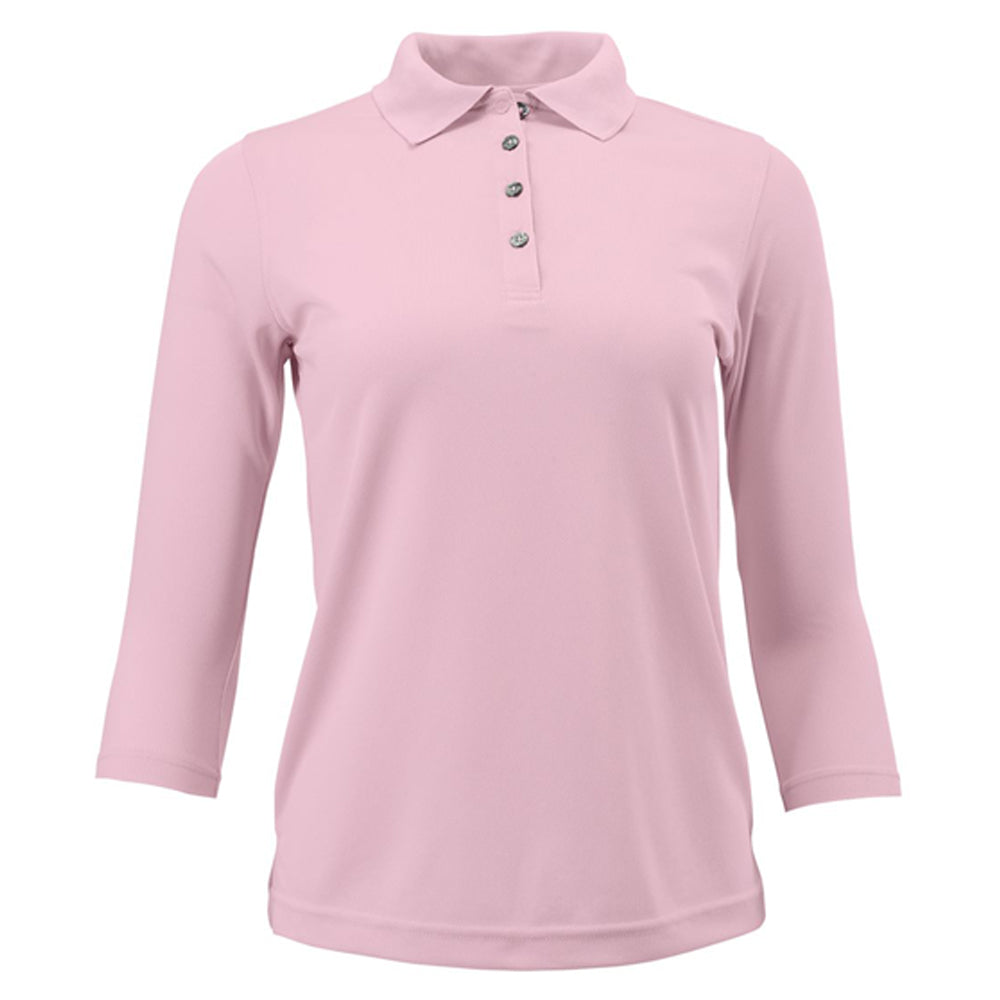 Paragon Women's Lady Palm Three-Quarter Sleeve Polo
