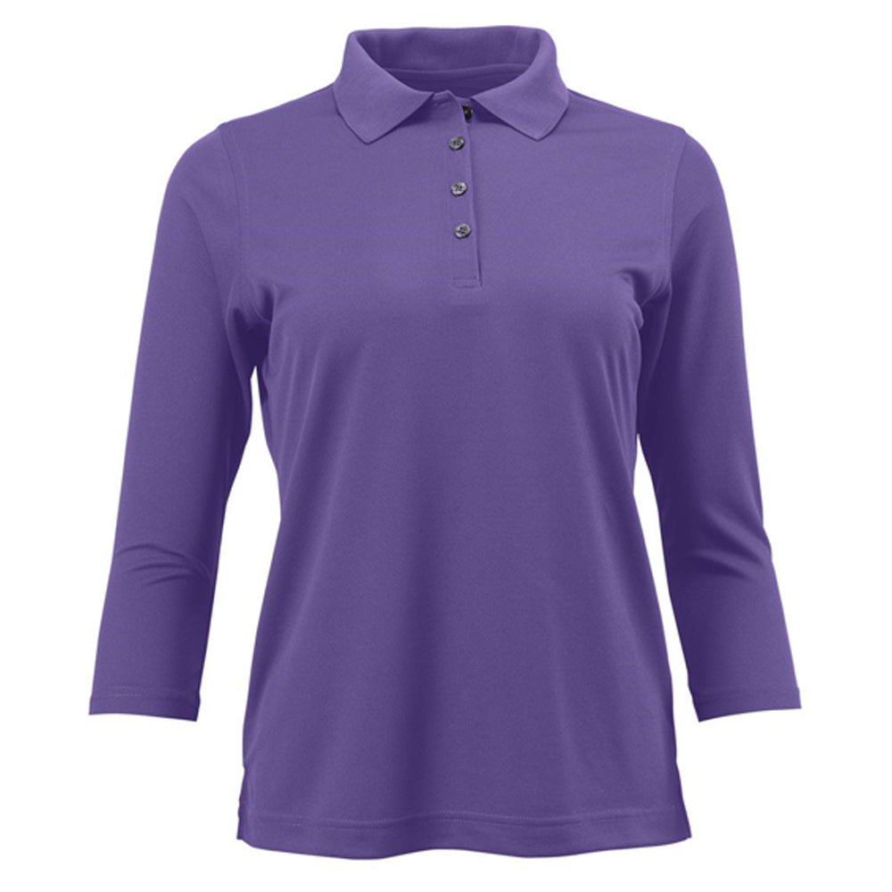 Paragon Women's Lady Palm Three-Quarter Sleeve Polo
