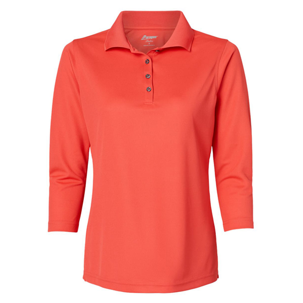 Paragon Women's Lady Palm Three-Quarter Sleeve Polo