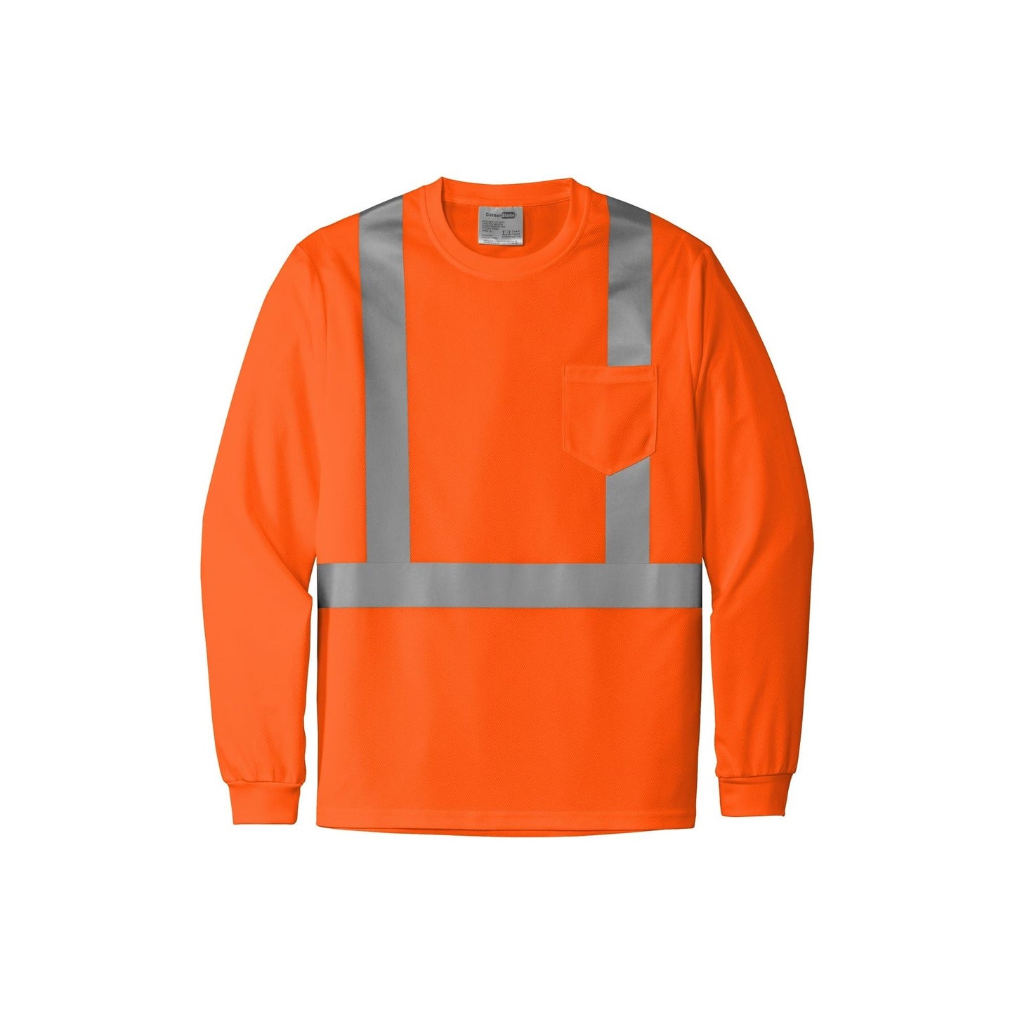 CornerStone ® ANSI 107 Class 2 Mesh Long Sleeve Tee
