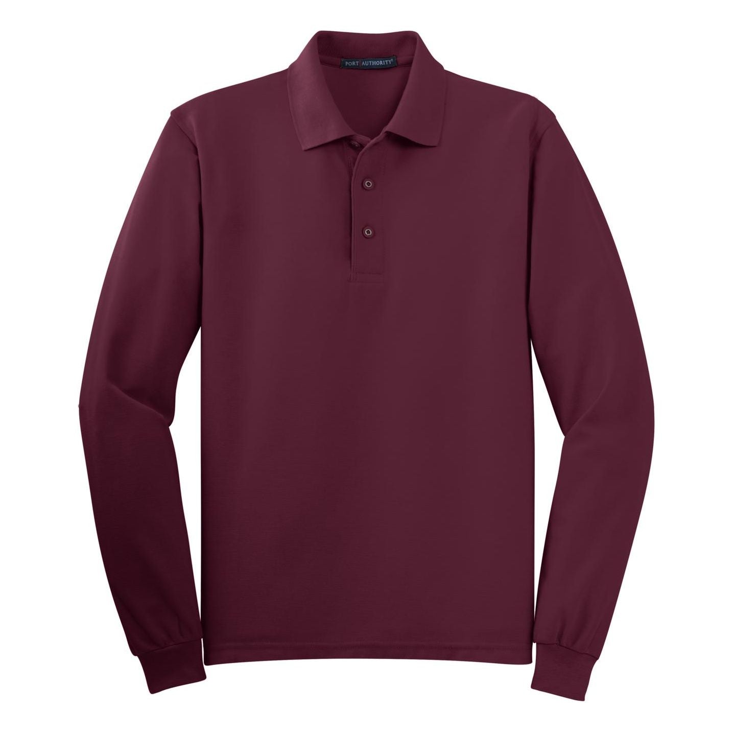 Port Authority® Silk Touch™ Long Sleeve Polo