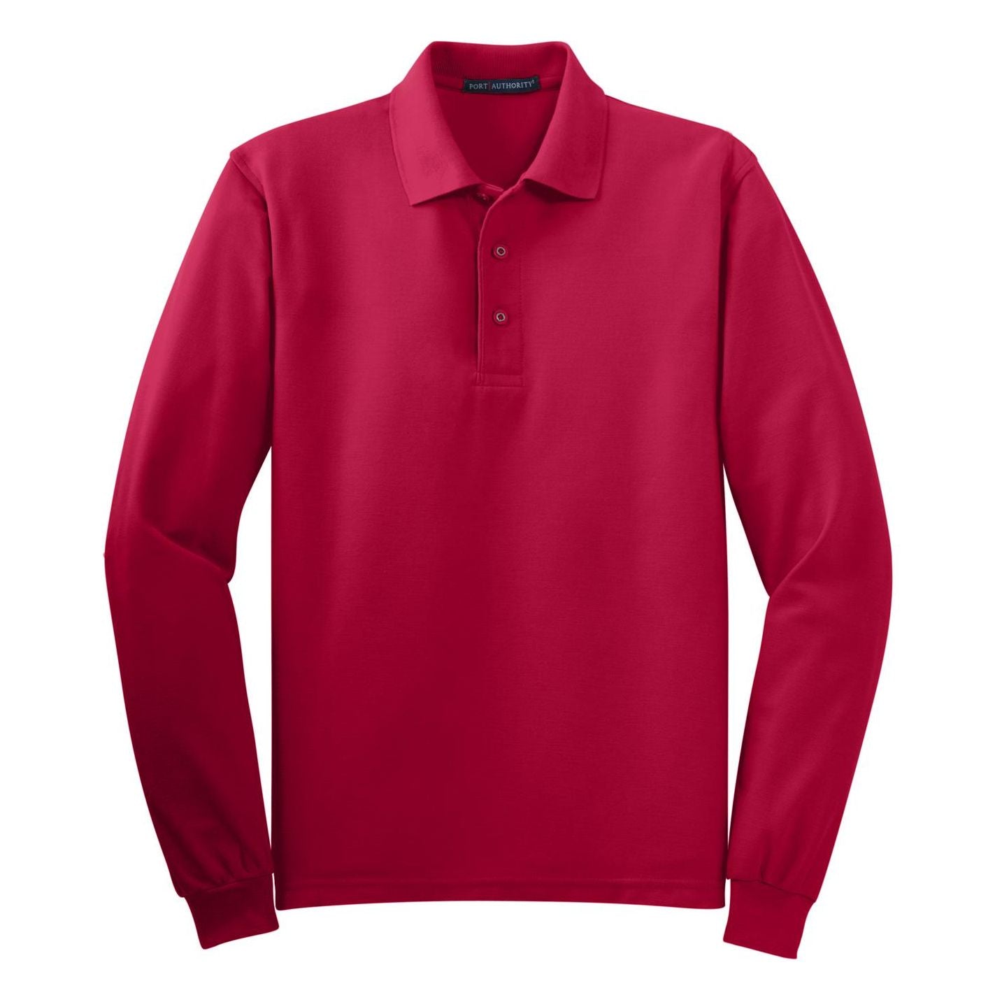 Port Authority® Silk Touch™ Long Sleeve Polo