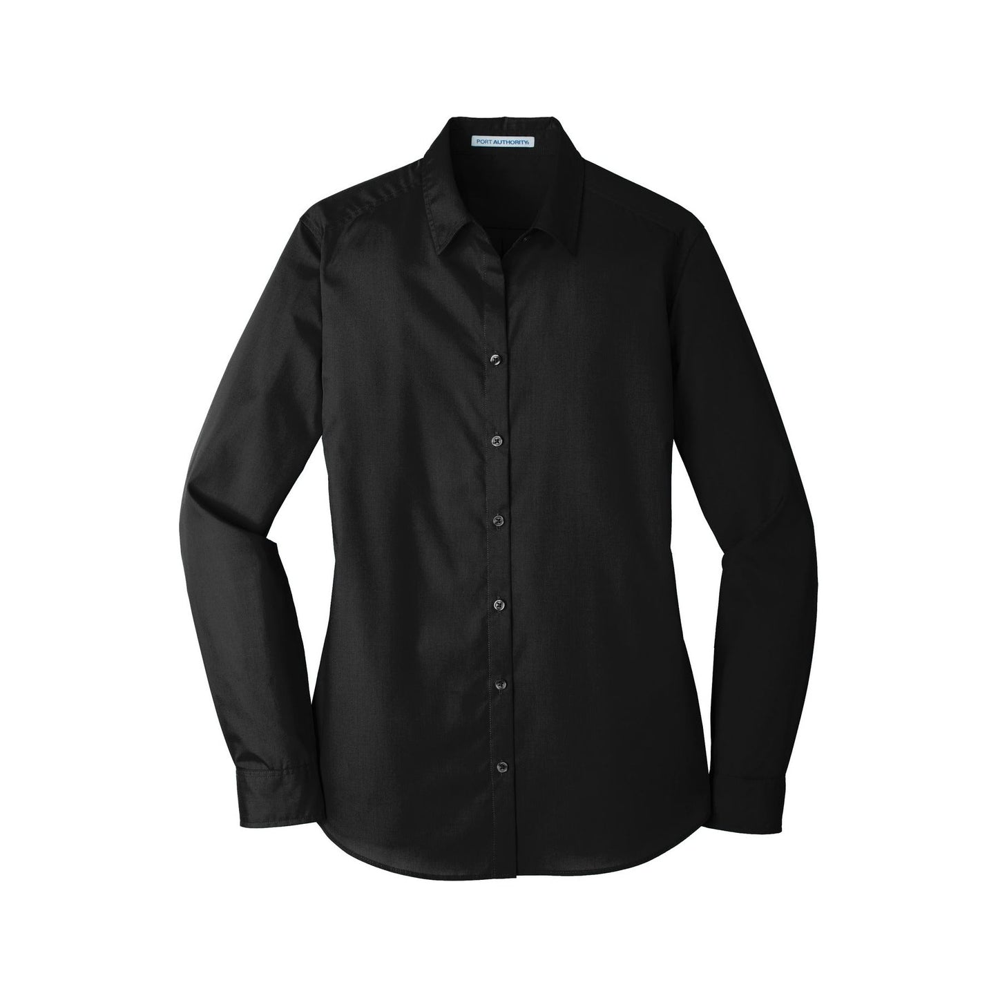 Port Authority® Ladies Long Sleeve Carefree Poplin Shirt