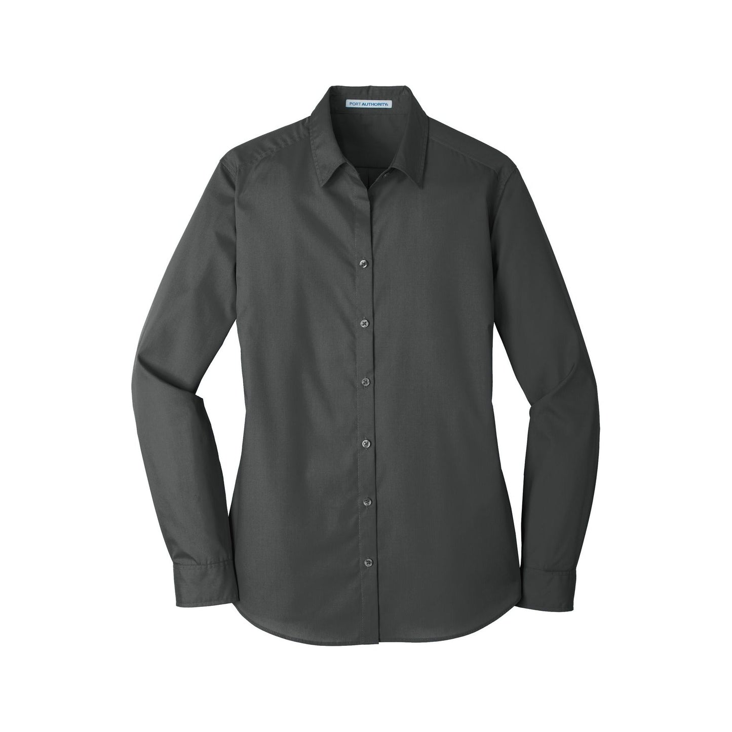 Port Authority® Ladies Long Sleeve Carefree Poplin Shirt