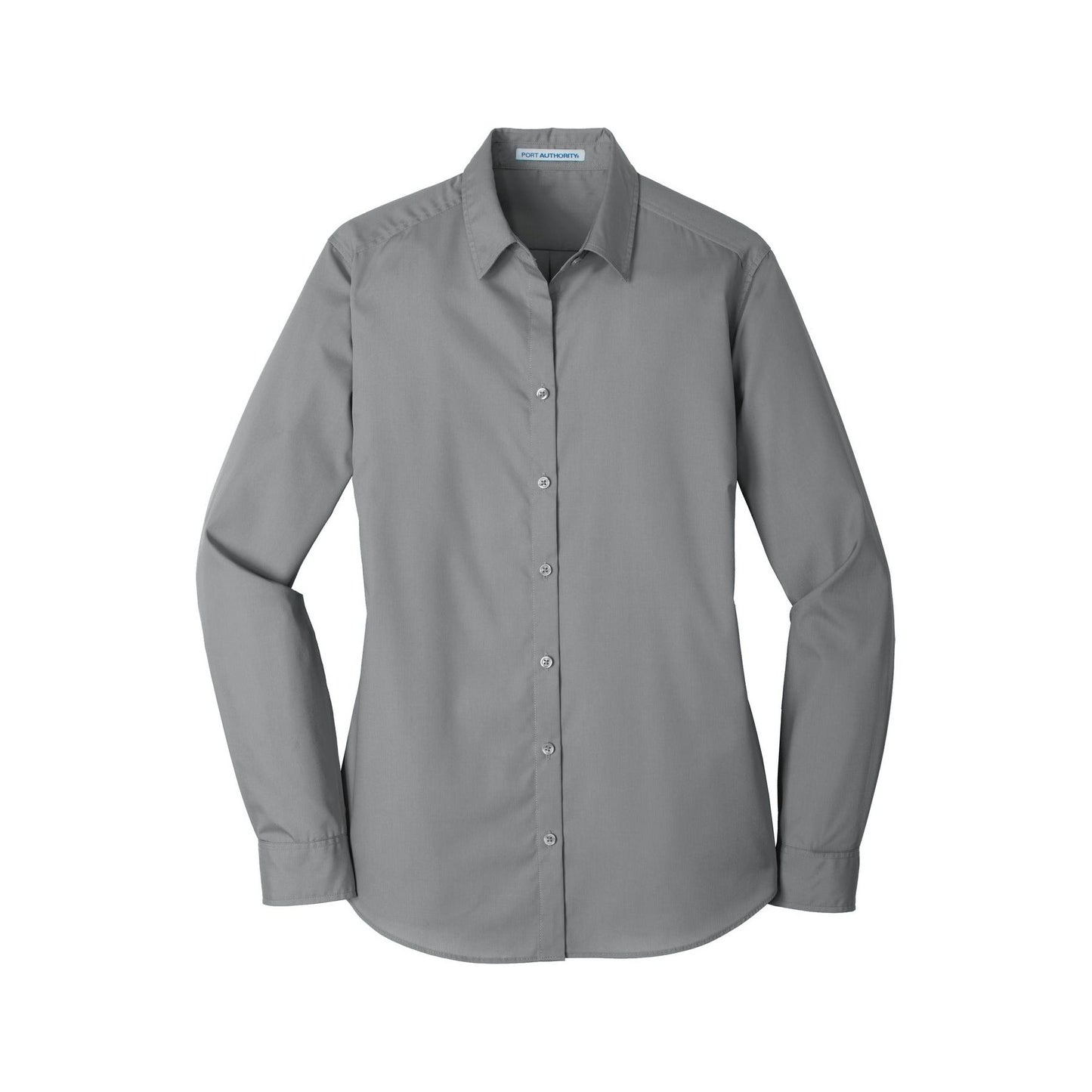 Port Authority® Ladies Long Sleeve Carefree Poplin Shirt