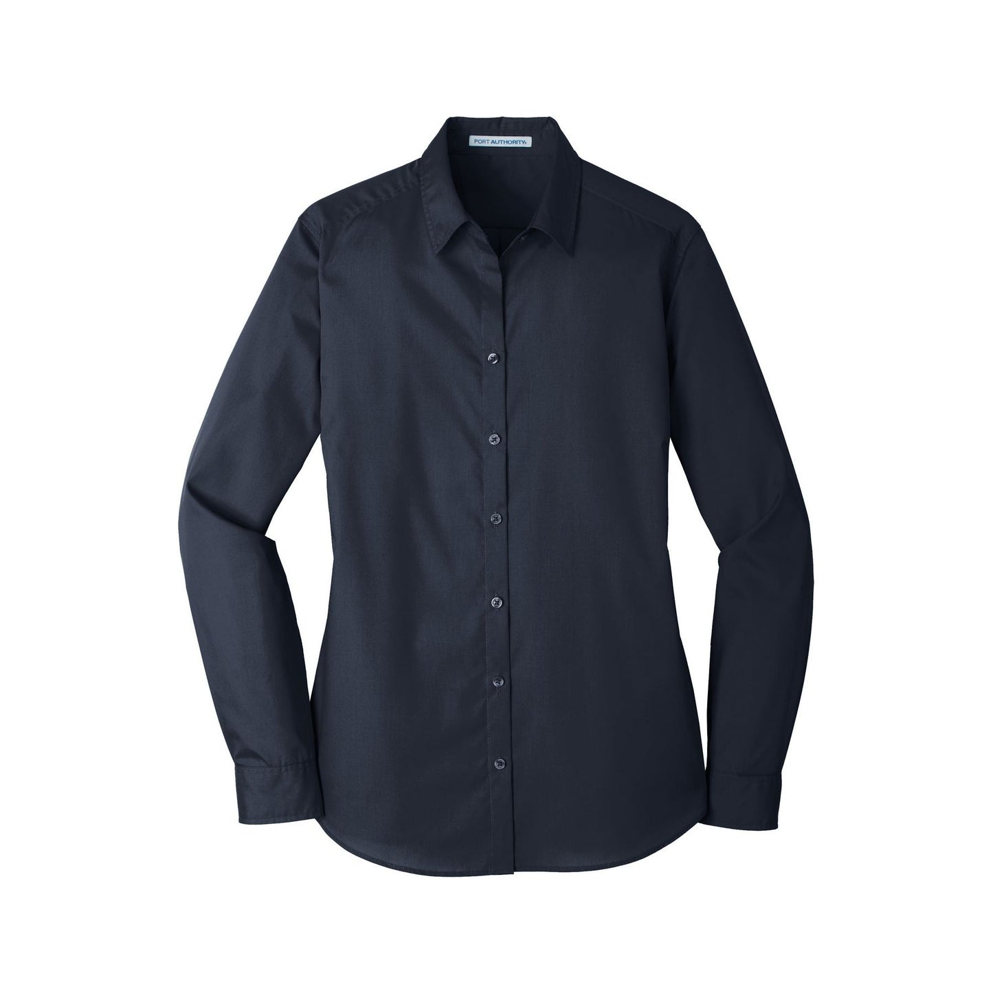 Port Authority® Ladies Long Sleeve Carefree Poplin Shirt