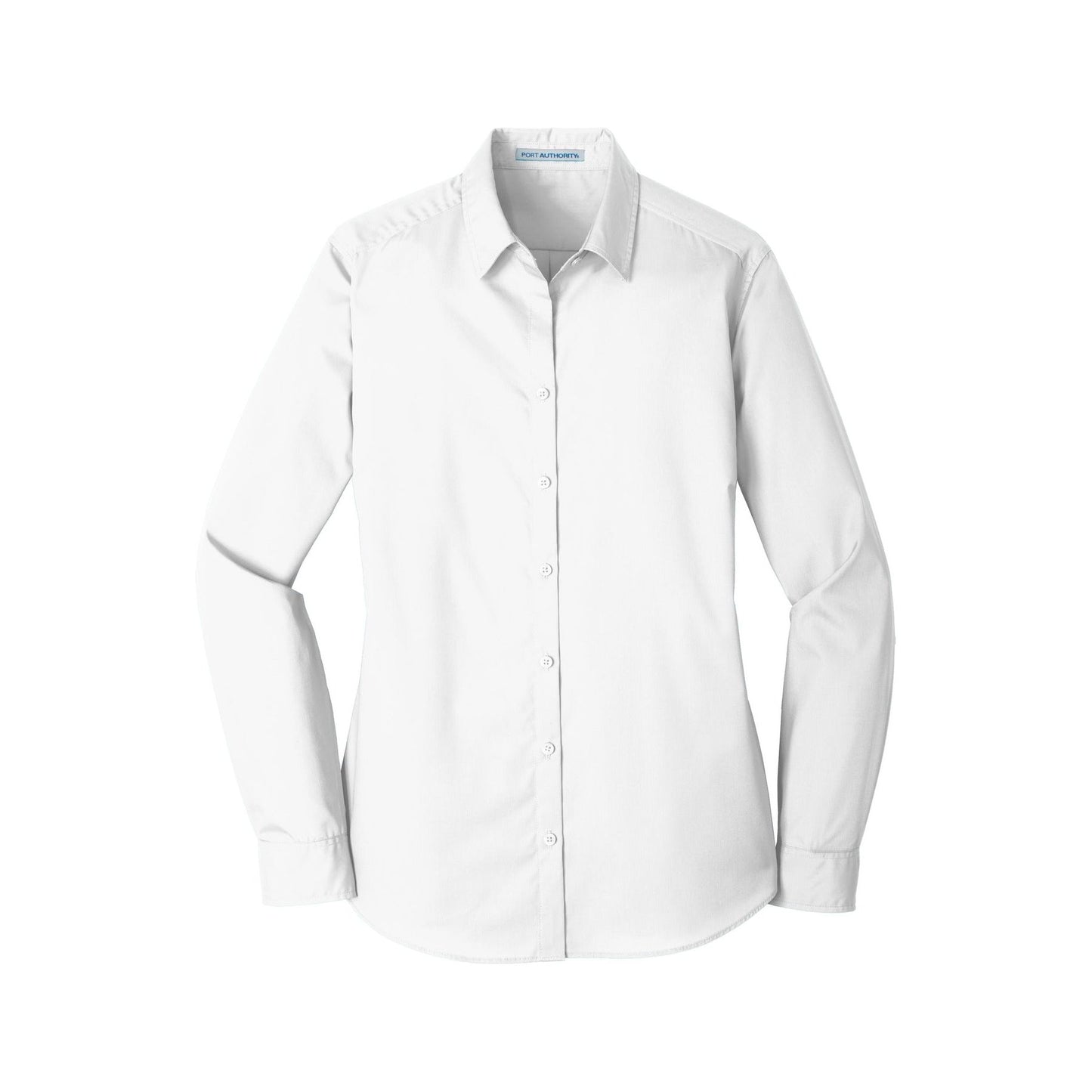 Port Authority® Ladies Long Sleeve Carefree Poplin Shirt