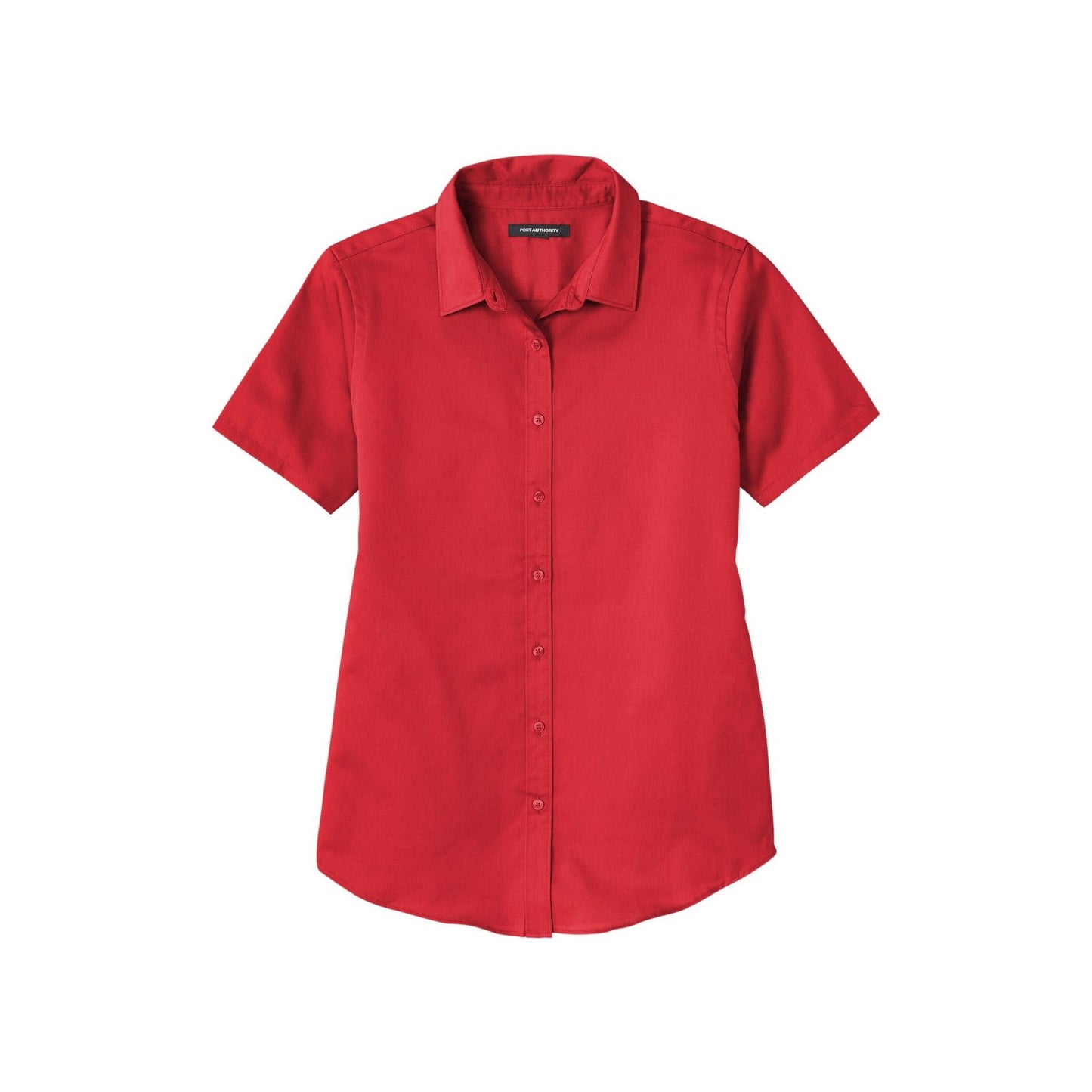 Port Authority® Ladies Short Sleeve SuperPro React®Twill Shirt