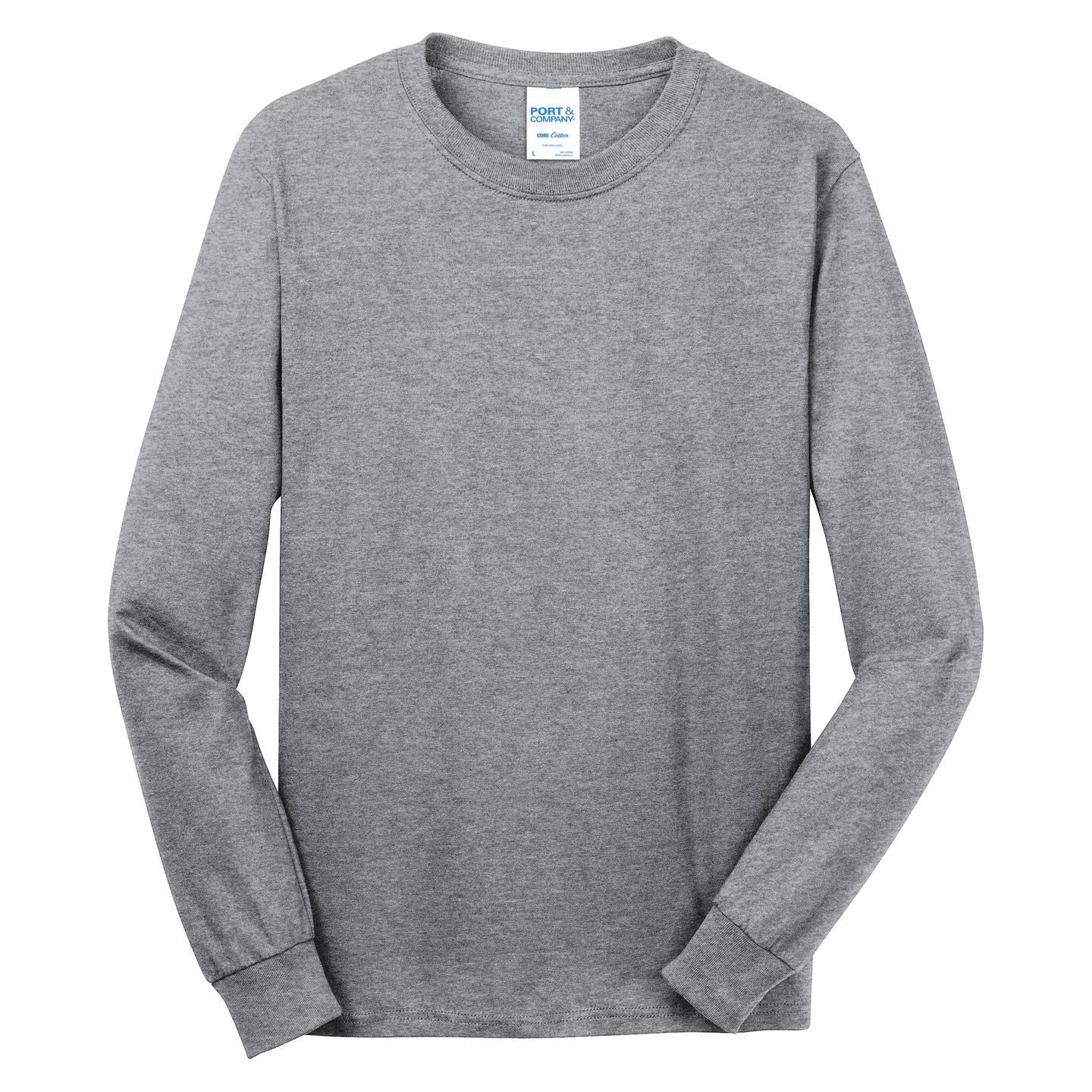 Port & Company® - Long Sleeve Core Cotton Tee