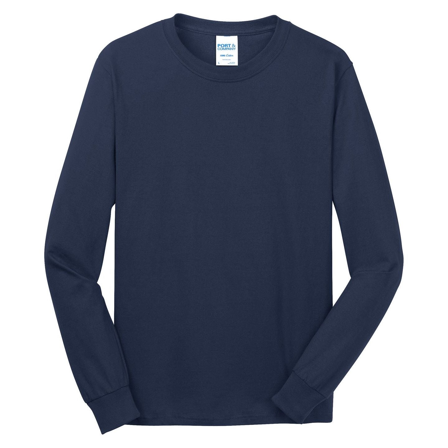 Port & Company® - Long Sleeve Core Cotton Tee