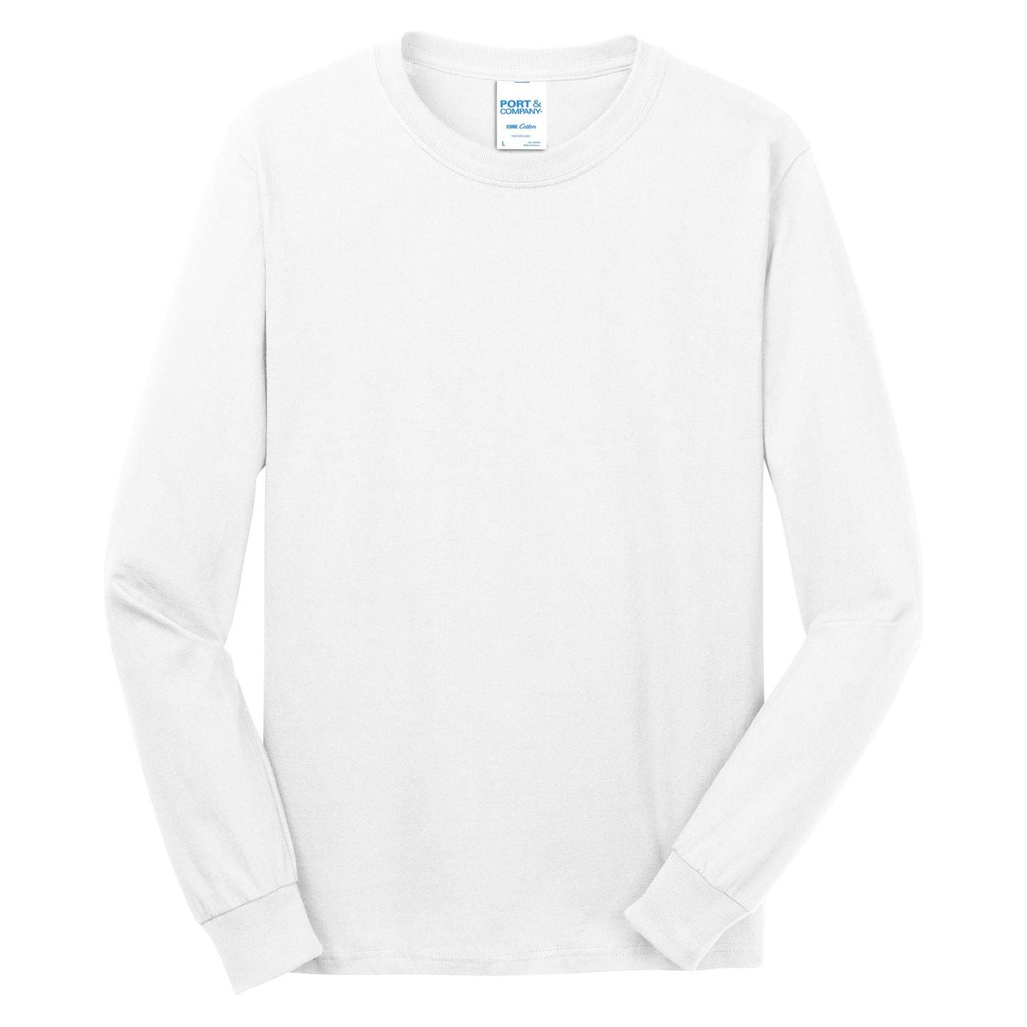 Port & Company® - Long Sleeve Core Cotton Tee