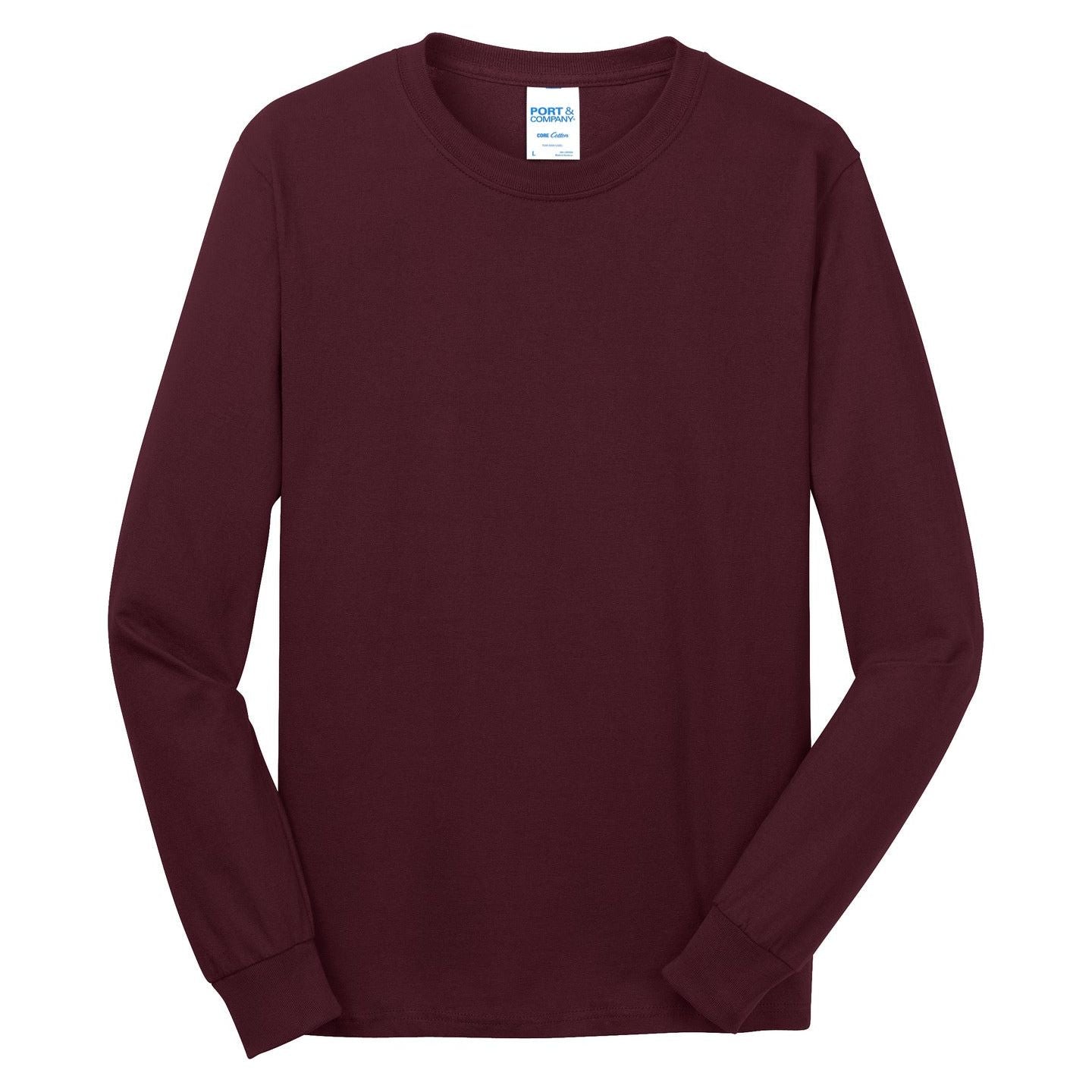 Port & Company® - Long Sleeve Core Cotton Tee