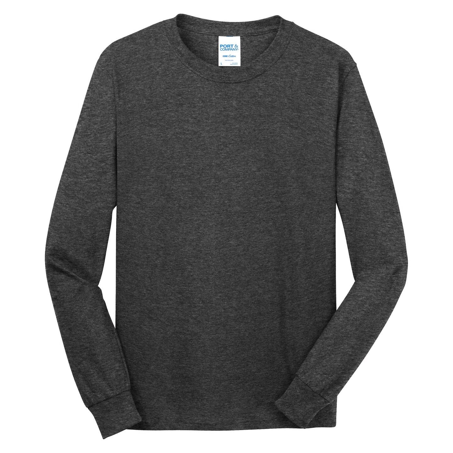Port & Company® - Long Sleeve Core Cotton Tee