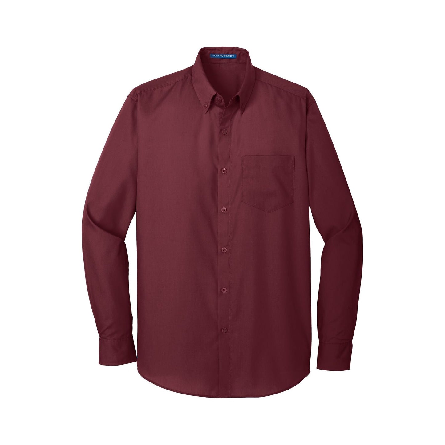 Port Authority® Long Sleeve Carefree Poplin Shirt