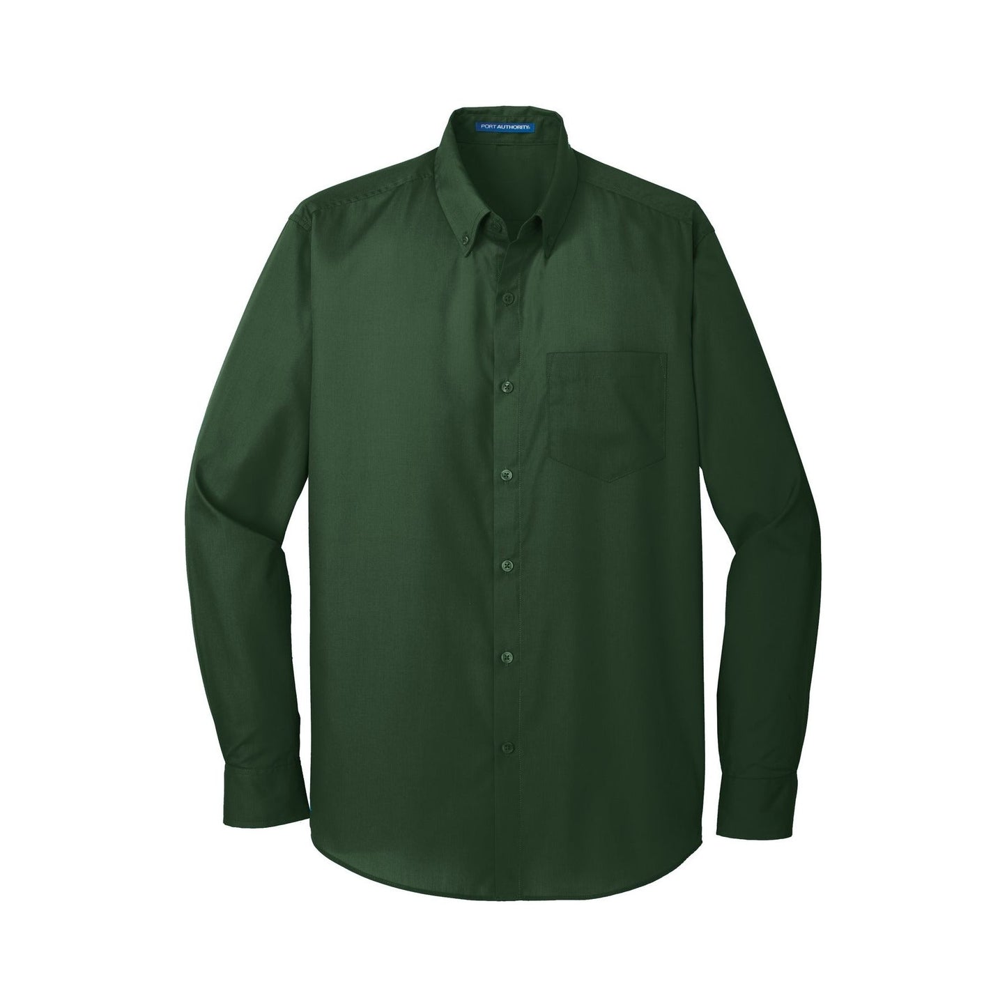 Port Authority® Long Sleeve Carefree Poplin Shirt